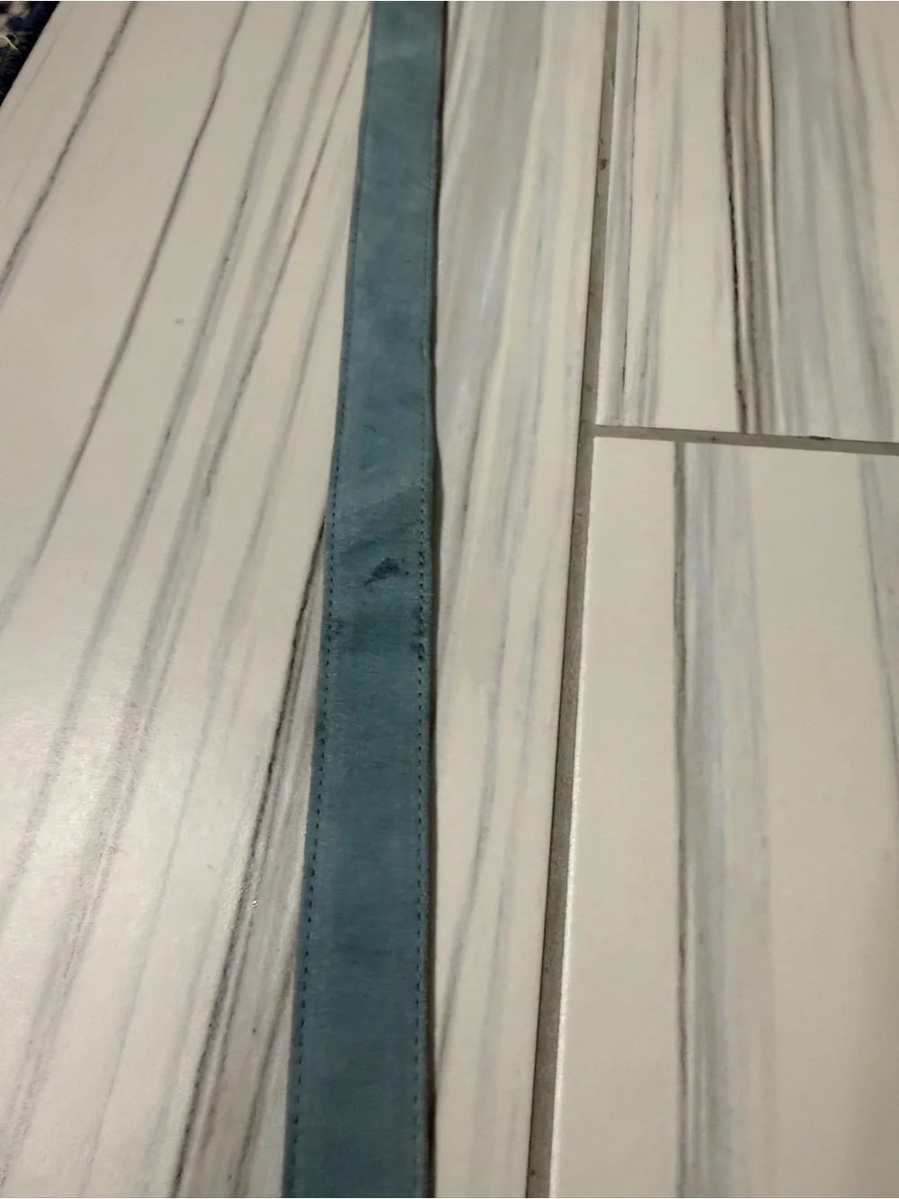 Free People Black Rock Western Belt - teal / size Medium/Large